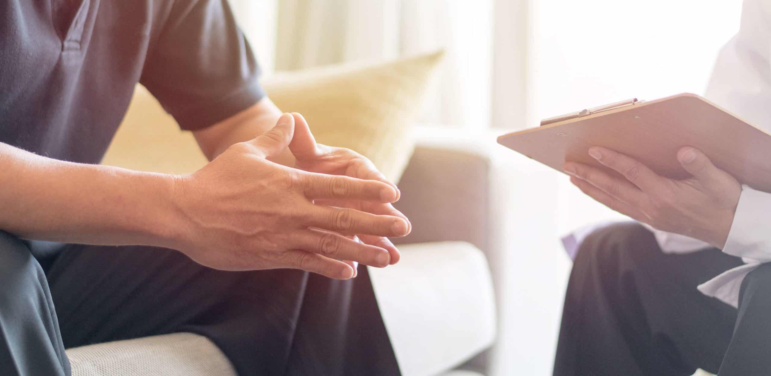 Man talking about Erectile Dysfunction Treatment | Skynn MD in Holly Springs, NC